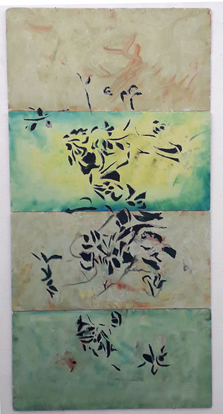 Blätterwirbel 4teilig