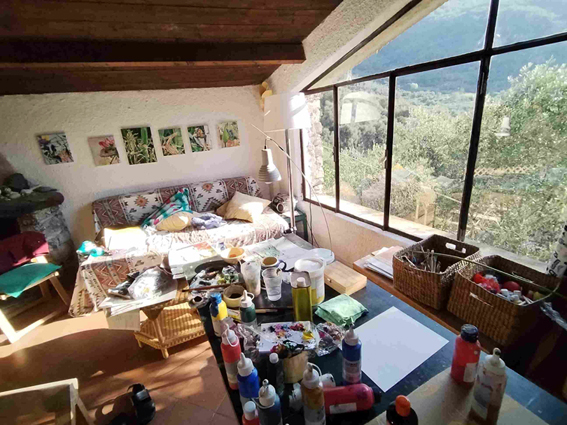 Atelier in Italien